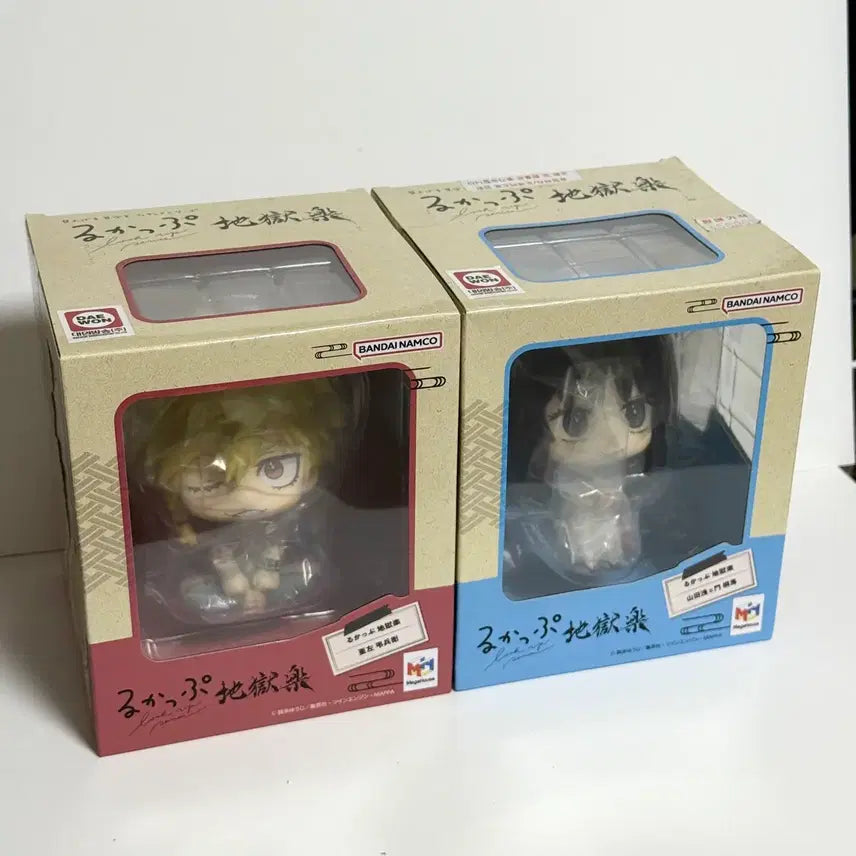 [BUNJANG] Hell's Paradise Touma & Aza Chobe Look Up Bundle Set (Sealed) / (미개봉) 지옥락 토우마, 아자쵸베 룩업 일괄 판매