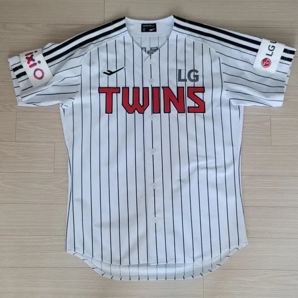 [BUNJANG] LG Twins Authentic Hong Chang-ki Marked Baseball Jersey Size 110 / LG 트윈스 어센틱 110사이즈 홍창기 마킹 판매