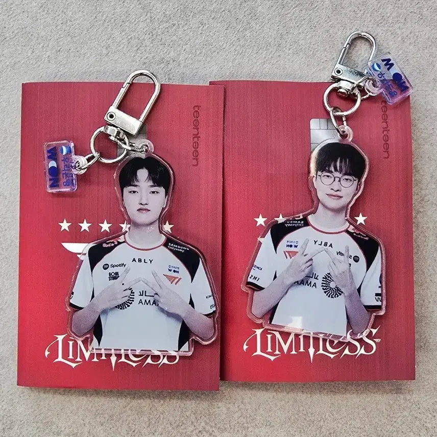 [BUNJANG] T1 Faker Phase Keyring / 우리은행 티원 T1 페이커 페이즈 키링
