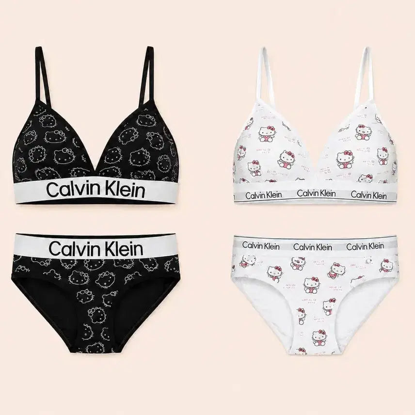 [BUNJANG] Calvin Klein Underwear Hello Kitty Set / 키티 캘빈클라인 언더웨어 세트