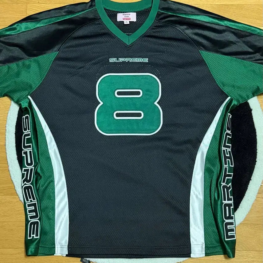 [BUNJANG] Supreme Martin Rose Football Jersey Black / [XL]슈프림 마틴 로즈 풋볼 저지 블랙