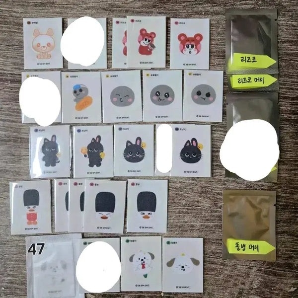 [BUNJANG] RIIZE Ttibbusi Seal Sticker Bundle Set / 라이즈 띠부씰 교환/판매