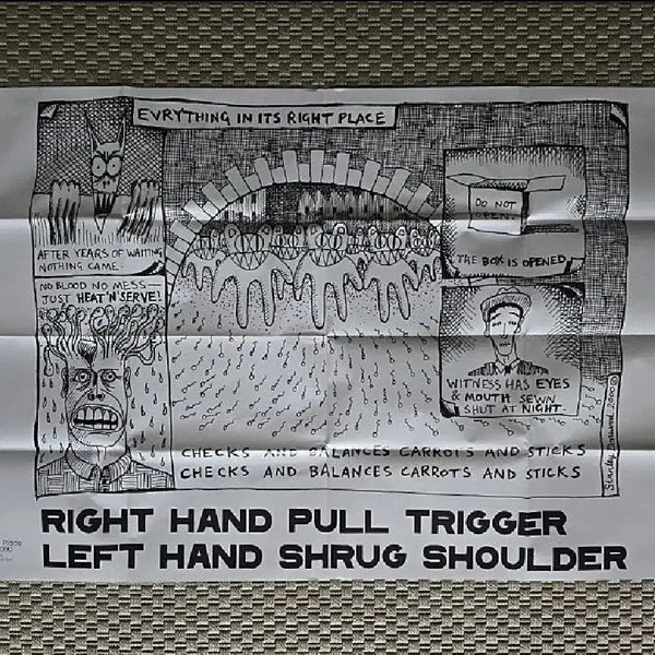 [BUNJANG] Radiohead Large Double-Sided Poster / 포스터 RADIOHEAD 라디오헤드 대형 양면 포스터