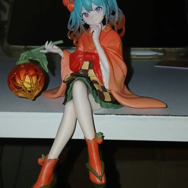 [BUNJANG] FURYU Hatsune Miku "Bellflower Lantern Flower Fairy" Noodle Stopper Figure / 후류 하츠네 미쿠 꽈리 등불 플라워 페어리 누들스토퍼 피규어
