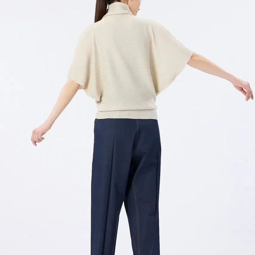 [BUNJANG] Issey Miyake Pleats Please Dolman Stretch Knit Top / 이세이미야케 미 돌먼 스트레치 니트 탑