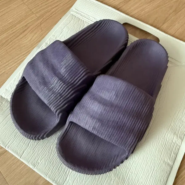 [BUNJANG] Adidas Adilette 22 Tech Purple Slides (Size 255) / 아디다스 아딜렛 22 테크 퍼플 255