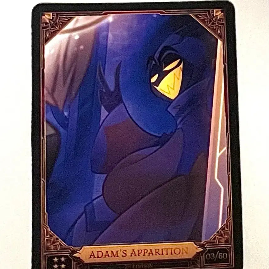 [BUNJANG] Hazbin Hotel Adam 2nd Edition Trading Card / 해즈빈호텔 아담 2nd 트레카 양도