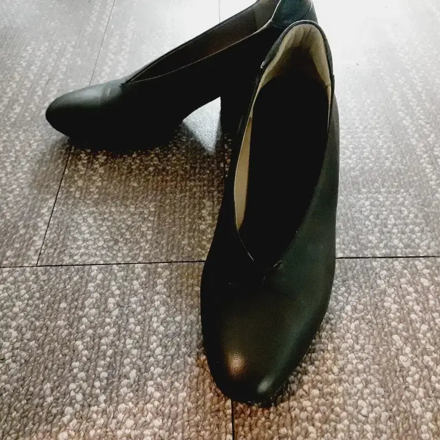 [BUNJANG] Kuho Leather Wedge Heel Ankle Boots / 구호 웨지힐 펌프스힐 kuho 하이힐 앵클 부츠 245 하이힐 구두 슈즈