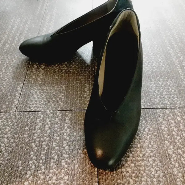 [BUNJANG] Kuho Leather Wedge Heel Ankle Boots / 구호 웨지힐 펌프스힐 kuho 하이힐 앵클 부츠 245 하이힐 구두 슈즈