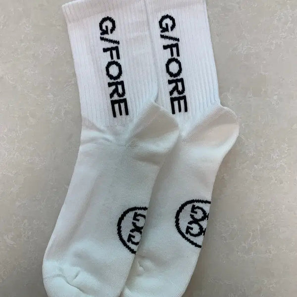 [BUNJANG] G/FORE Men's Golf Socks Black / G/FORE 지포어 골프양말 (남성용)