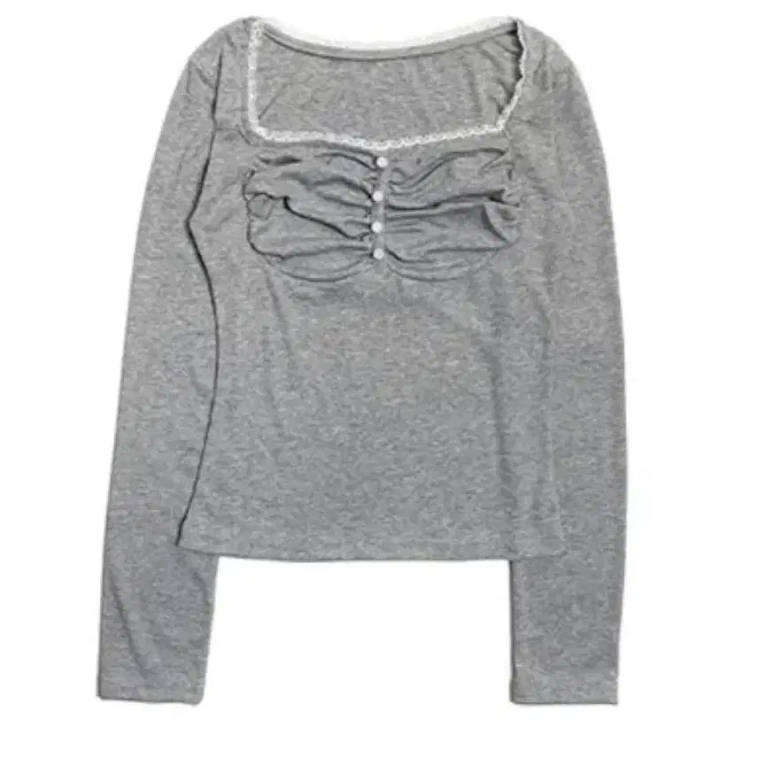 [BUNJANG] Women's Long Sleeve Top / 에이블리 긴팔 긴소매 시즈니룩