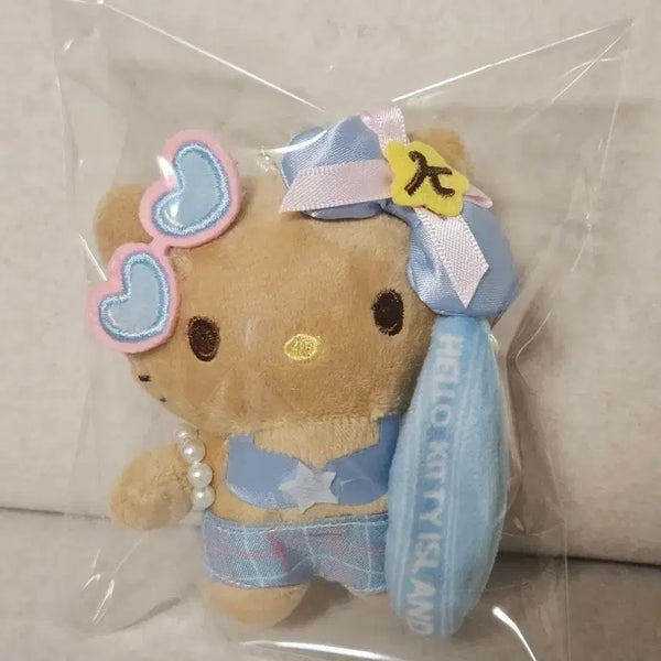 [BUNJANG] Hello Kitty Tanning Surfing Keychain / 태닝서핑키티인형키링