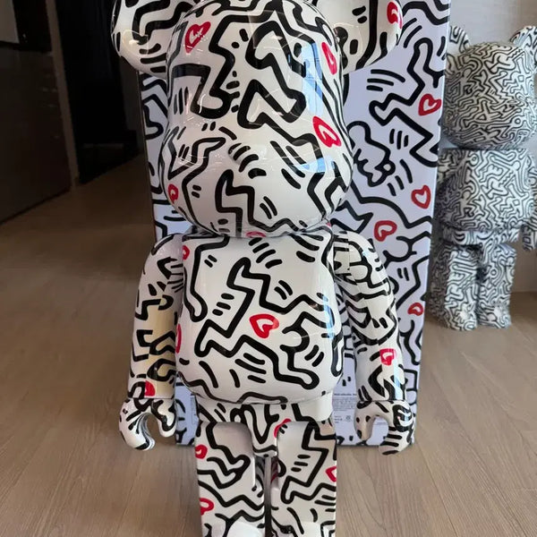 [BUNJANG] Authentic Bearbrick Keith Haring 1000% Art Toy / 정품 베어브릭 키스 해링 1000% 아트토이