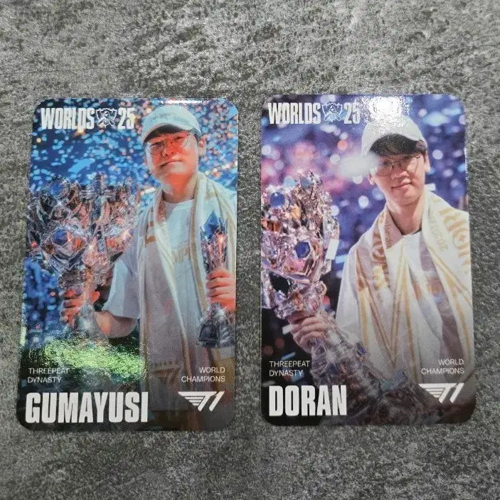 [BUNJANG] Keria MSI Fan Festa Worlds Skin Photocard / 구마유시 msi 팬페스타 월즈 스킨 포카