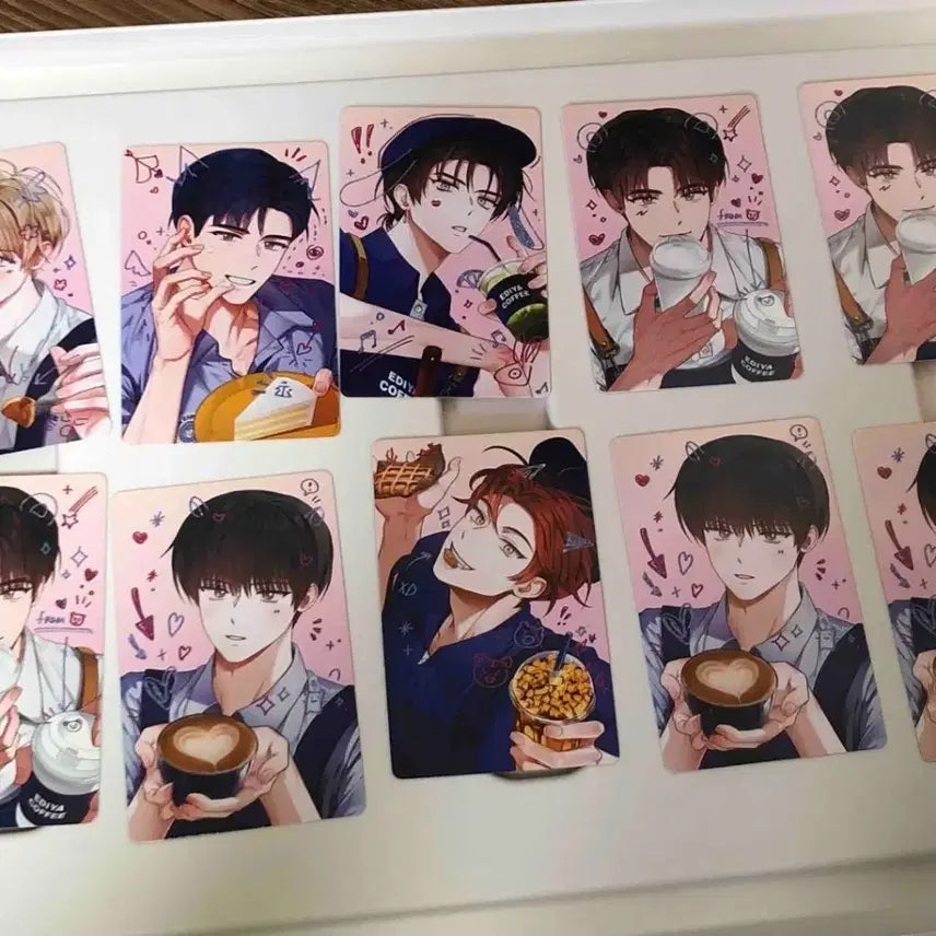[BUNJANG] The Great Merchants Debut Photocard Bundle Set / 데못죽 이디야 콜라보 포카 (일괄)