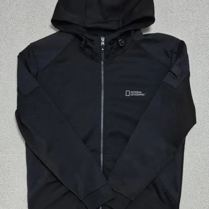 [BUNJANG] National Geographic Fleece Lined Hoodie Zip-up XXL / 내셔널지오그래픽 기모 후드집업