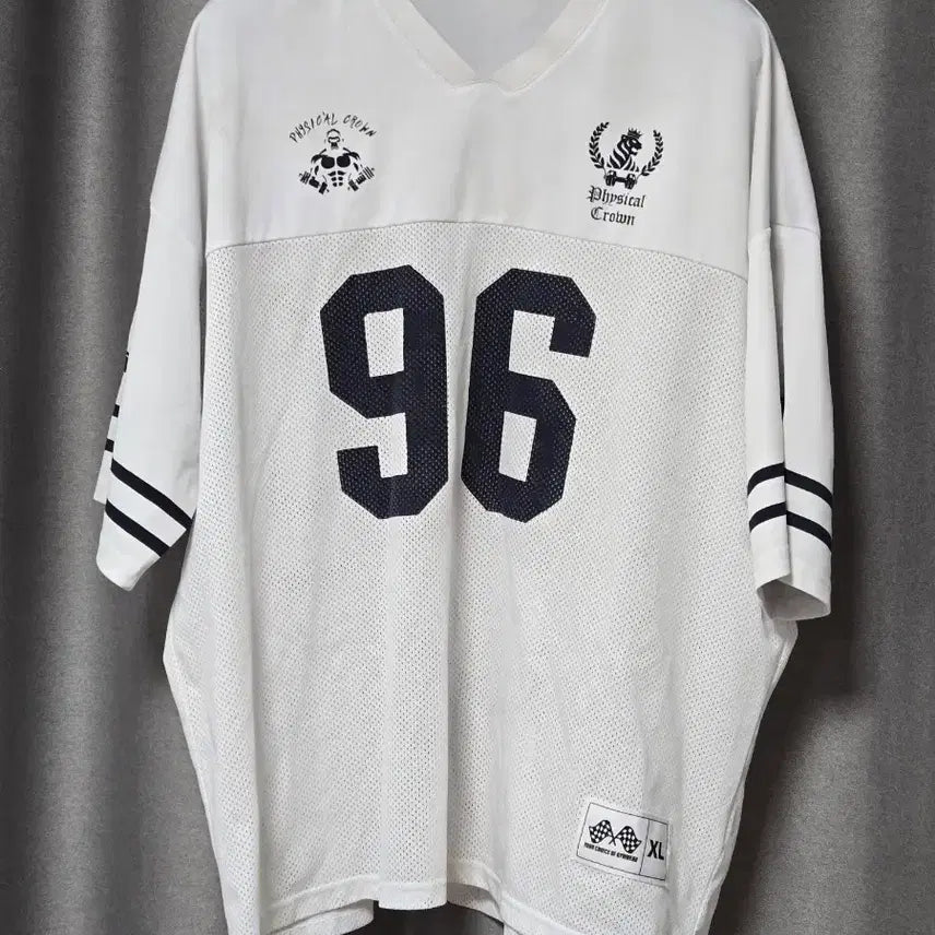 [BUNJANG] Physical Crown Mesh Rugby Jersey XL / 피지컬 크라운 메쉬 럭비져지 XL