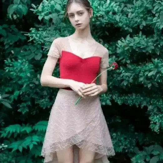 [BUNJANG] Illeler Claire Leotard Ruby S / 일레르 클레어 레오타드S