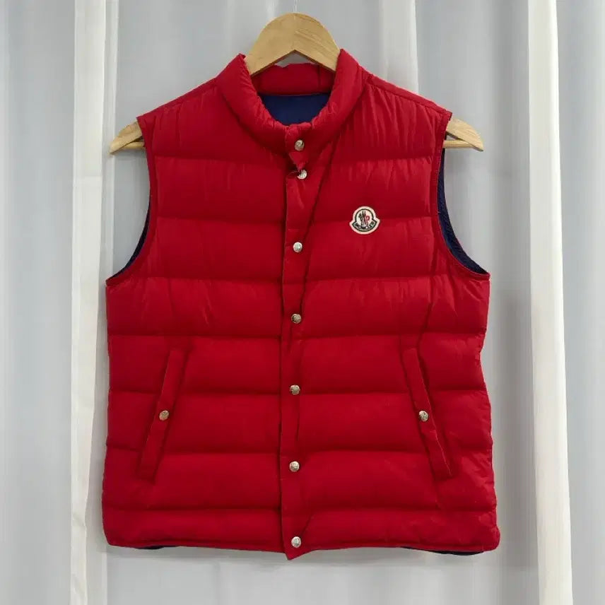 [BUNJANG] Moncler Goose Down Padded Vest (14Y/164cm) / (14Y)몽클레어 구스다운 패딩 베스트