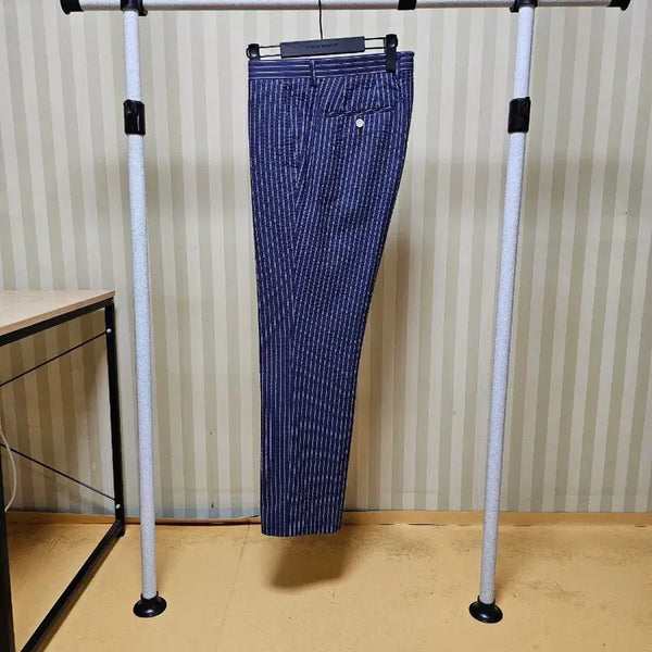 [BUNJANG] Man on the Moon Seersucker Pin Stripe Pants Size 36 / 맨온더분 팬츠 시어서커 52