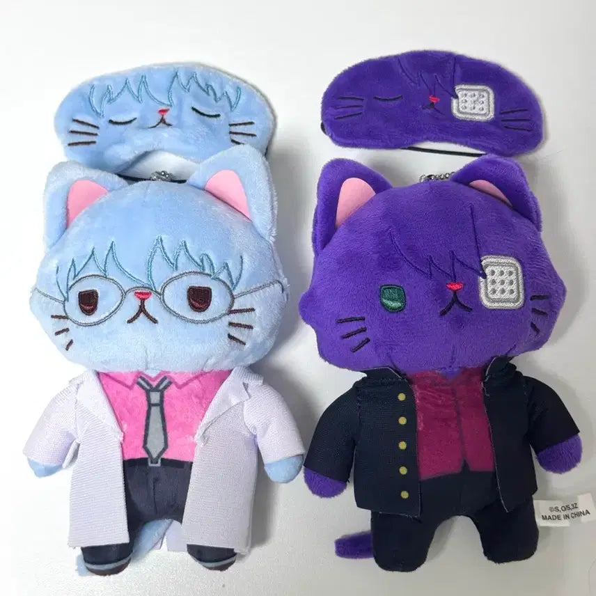 [BUNJANG] Gintama Gintoki & Takasugi Shinsuke Sanjaku Neko Nui Bundle Set / 은혼 긴토키 타카스기 삼젯 네코누이 일괄