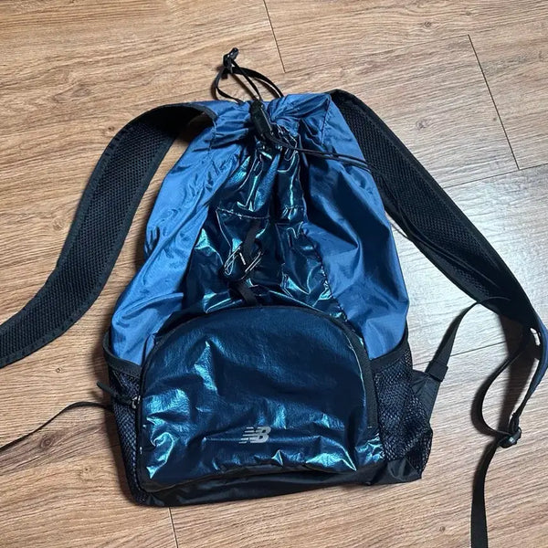 [BUNJANG] New Balance Packable Backpack Blue / 뉴발란스 패커블 백팩