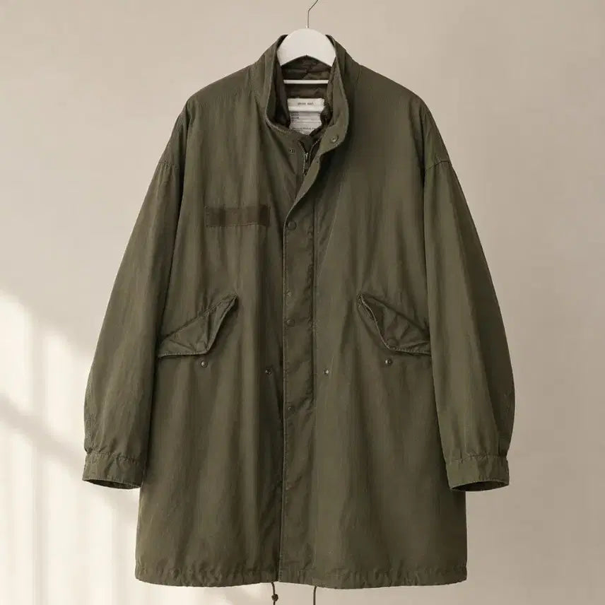 [BUNJANG] FREAK'S STORE M-65 Fishtail Parka Mod Coat with Quilted Liner / 프릭스스토어 M-65 개파카