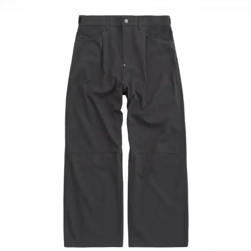 [BUNJANG] Politeru Gosima One-Tuck Trousers Deep Charcoal 26SS / [2] 새상품 폴리테루 원턱 고시마 딥차콜 26ss