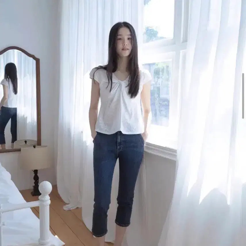 [BUNJANG] FYEO Clea Capri Pants (Size S) / 택ㅇ새상품)fyeo 포유온 clea capri pants S