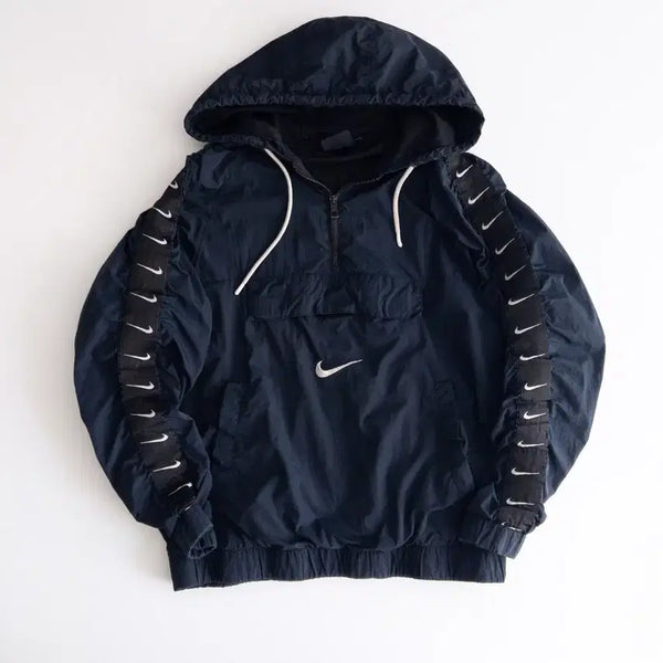[BUNJANG] Nike Taped Anorak Windbreaker M / 나이키 테이프드 아노락 바람막이 M