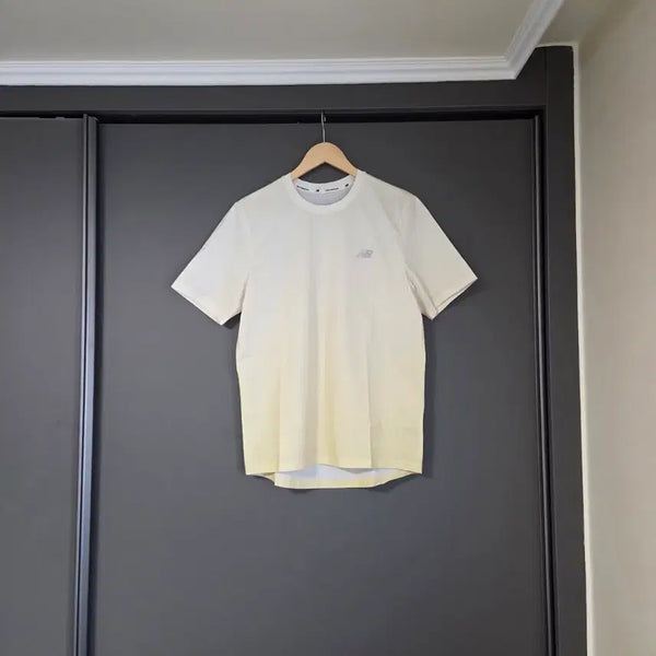 [BUNJANG] Brown Bread x New Balance Running T-Shirt Light Yellow M / [M] 브라운야드 x 뉴발란스 반팔티 라이트옐로우 / 러닝 티셔츠