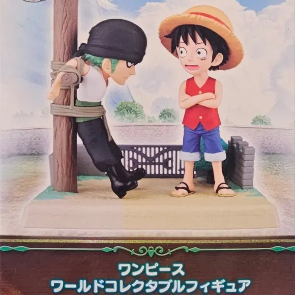 [BUNJANG] One Piece World Collectable Figure Monkey D. Luffy & Roronoa Zoro Set / 원피스 월드 콜렉터블 피규어 몽키 D 루피 & 로로노아 조로