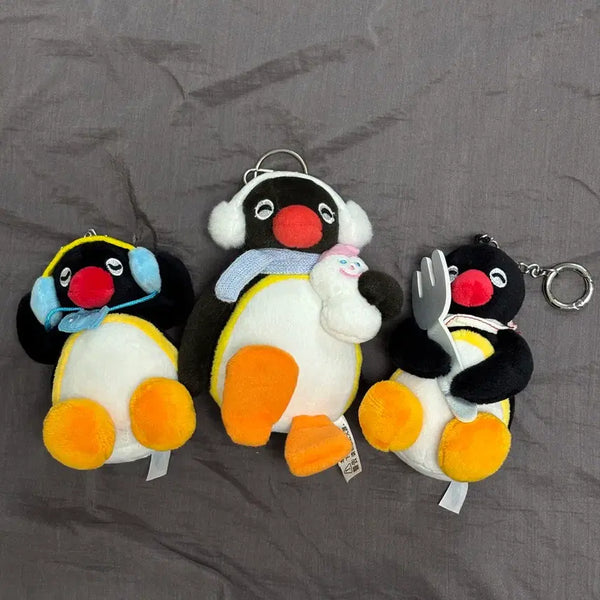 [BUNJANG] Pingoo Doll Keychain Bundle Set / 타오바오 핑구 인형 키링 3종 일괄