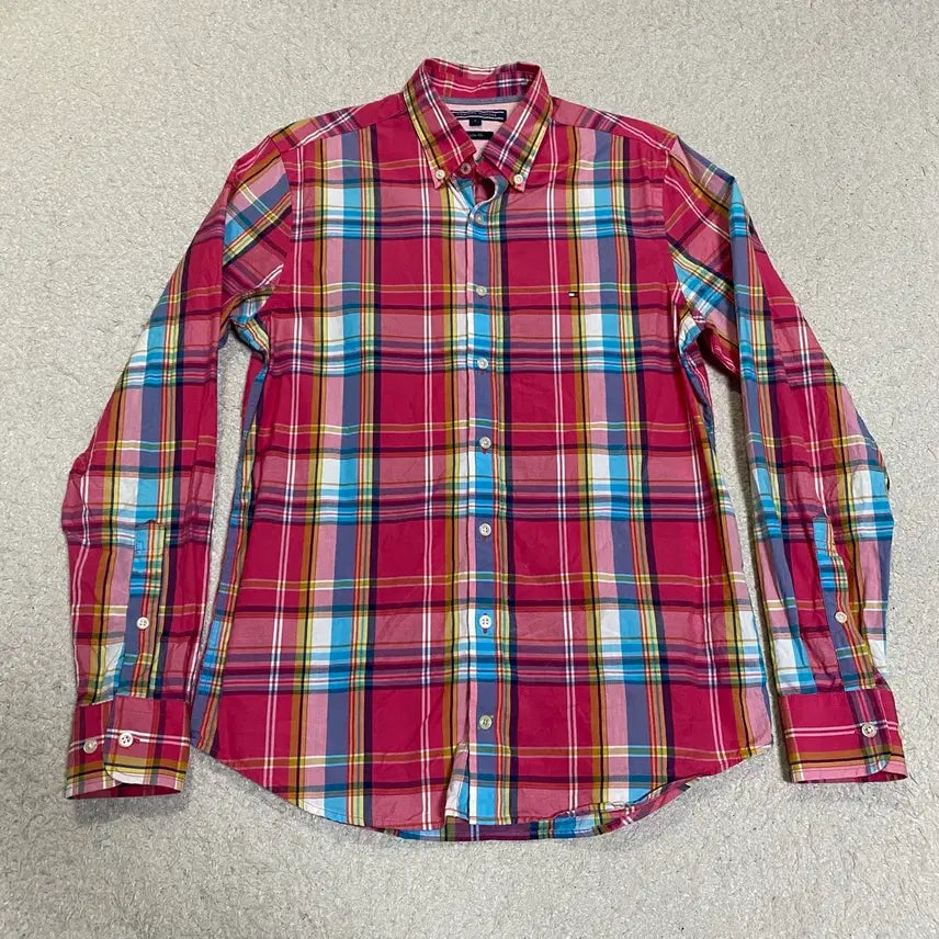 [BUNJANG] Tommy Hilfiger Plaid Shirt Size S / 타미힐피거 체크 남방 셔츠 s