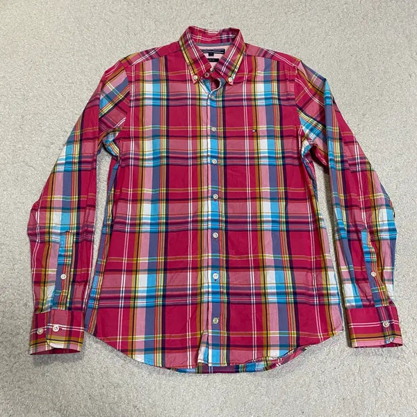 [BUNJANG] Tommy Hilfiger Plaid Shirt Size S / 타미힐피거 체크 남방 셔츠 s