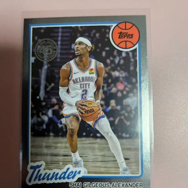 [BUNJANG] Shai Gilgeous-Alexander 2025 Topps 1980 Topps Card / NBA)샤이 길저스 알렉산더 2025 Topps 1980 Topps