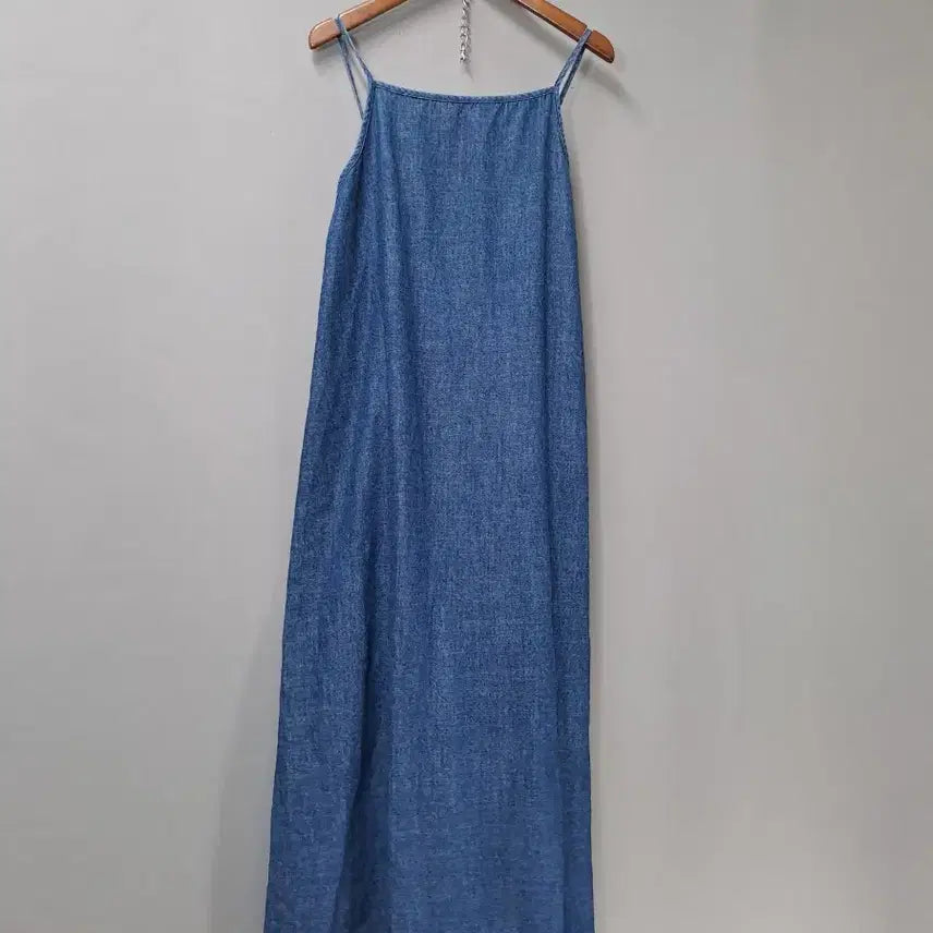 [BUNJANG] Denim Overalls Dress / 데님 멜빵 청 원피스