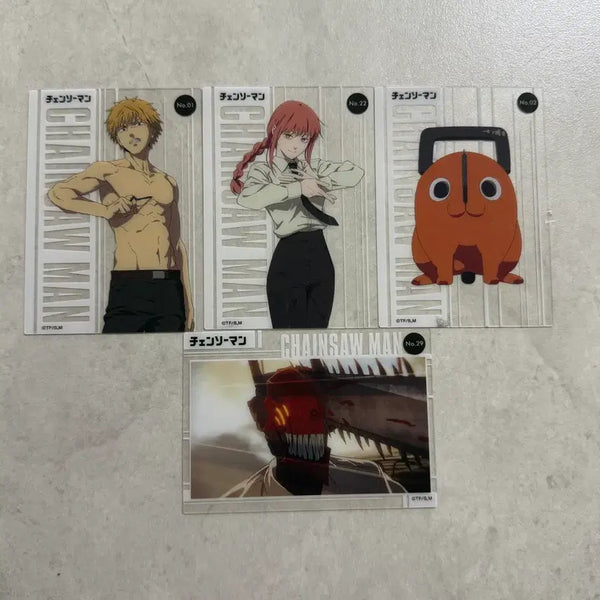[BUNJANG] Chainsaw Man Card Bundle Set / 일괄) 체인소맨 카드 판매