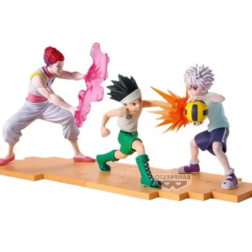 [BUNJANG] Hunter x Hunter Greed Island Gon, Killua, Hisoka Figurine 3-Piece Set / (택포6) 헌터헌터 그리드아일랜드 곤 키르아 히소카 피구 피규어 3종