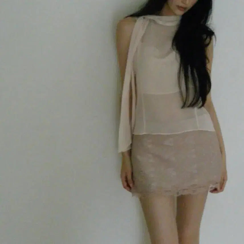 [BUNJANG] Seer Powder Rose Skirt Rosy Pink / 새상품) seer powder rose skirt_rosy pink