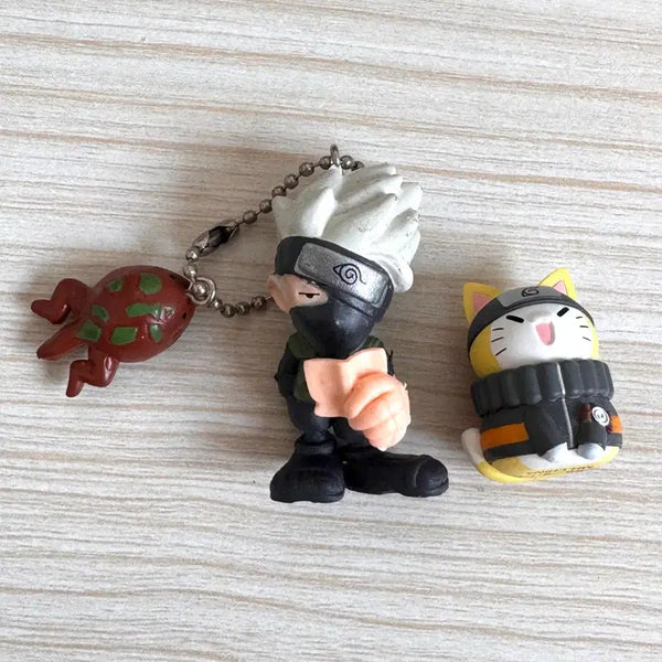 [BUNJANG] Naruto Vintage Keychain Figure Kakashi / 나루토 고전 키링 피규어 카카시