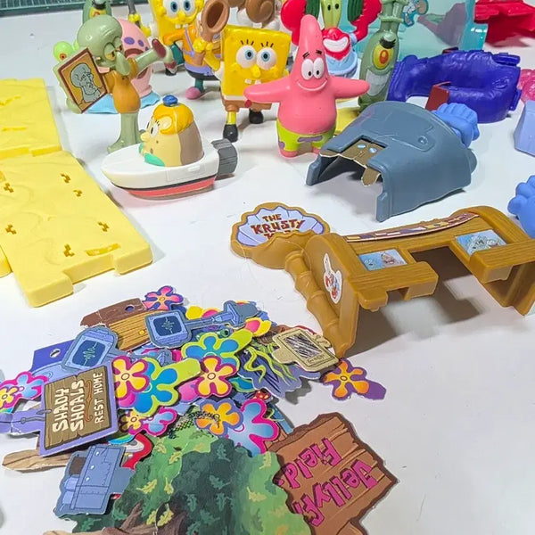 [BUNJANG] SpongeBob McDonald's Happy Meal Toys Collection / 스폰지밥 맥도날드 해피밀 장난감 모음
