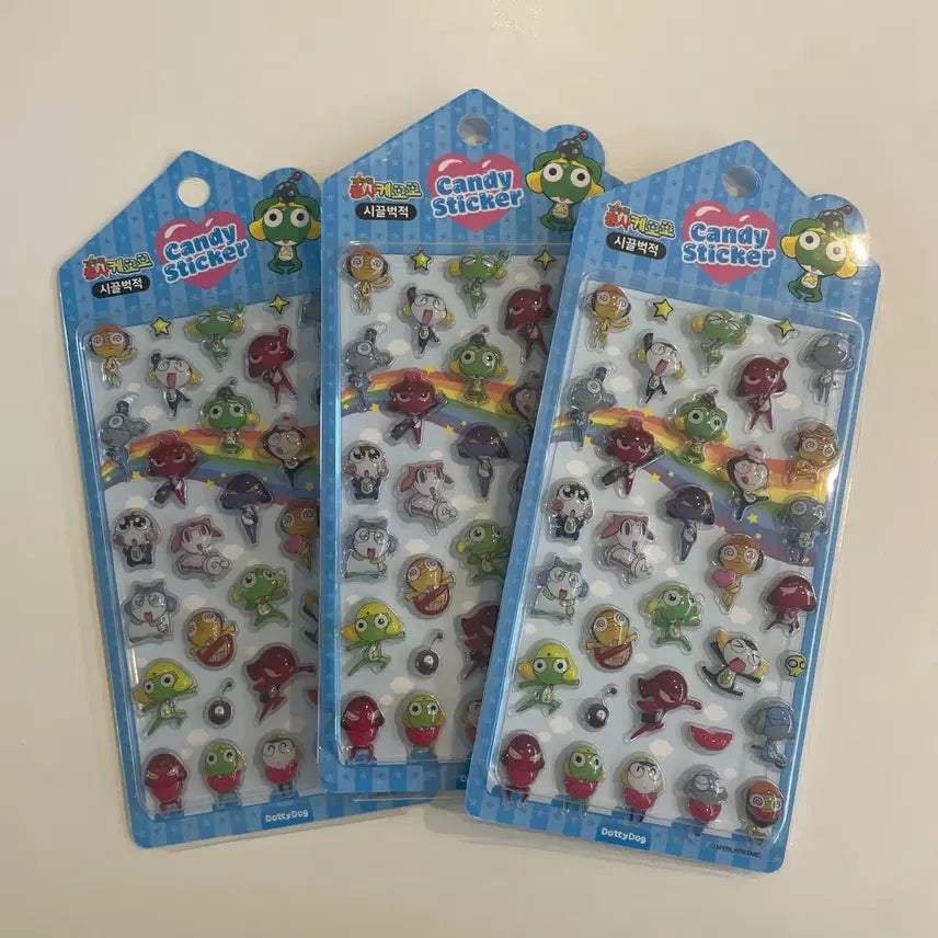 [BUNJANG] Gagamel Keroro Tamama Watermelon Sticker / 새상품) 개구리중사케로로 캔디 봉봉 스티커 시끌벅적 타마마