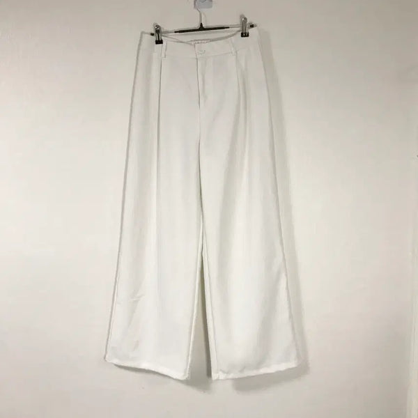 [BUNJANG] DAZY Women's White Wide-Fit Slacks (XL) / dazy 여성화이트슬랙스XL호호상점