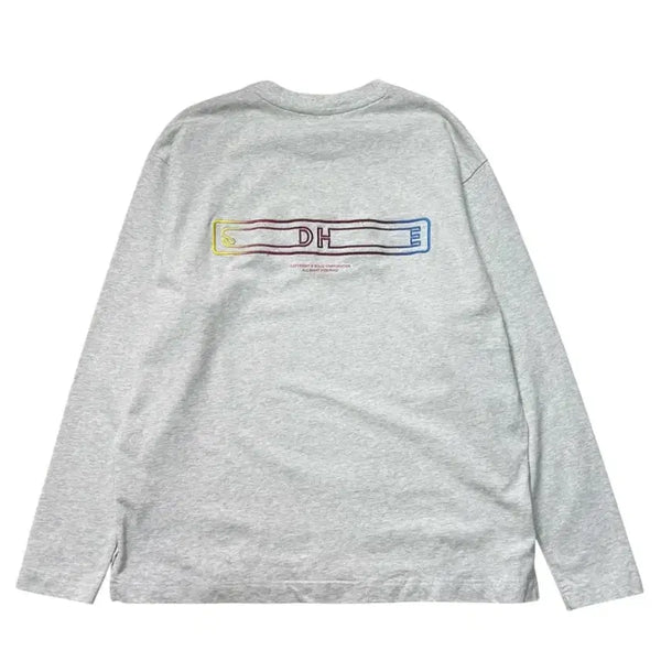 [BUNJANG] Solid Homme 23SS Back Logo Long Sleeve T-Shirt / 23SS 솔리드옴므 백로고 롱슬리브