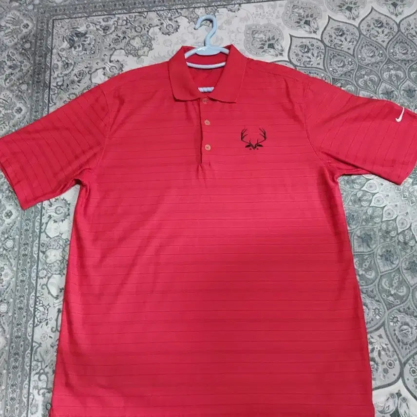 [BUNJANG] Nike Short Sleeve Polo Shirt Red XL / 나이키  반팔 카라티 레드XL