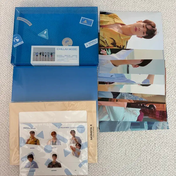 [BUNJANG] MONSTA X CHILLAX MODE Photobook / 몬스타엑스 CHILLAX MODE 포토북