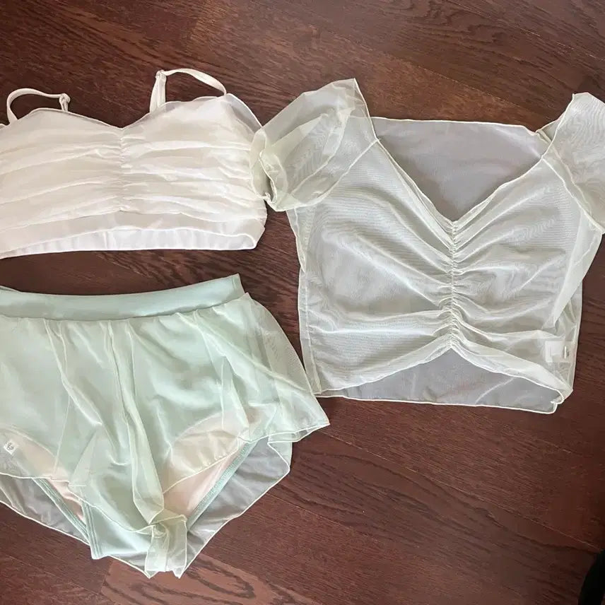 [BUNJANG] Foralpolar Mint Green Set / 포럴폴웨어 민트 초록색 세트