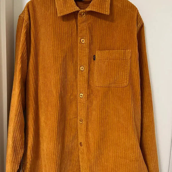 [BUNJANG] Levi's Vintage Clothing Cord Overshirt Golden Oak M / 리바이스빈티지클로딩 LVC Cord Shirt Golden Oak M