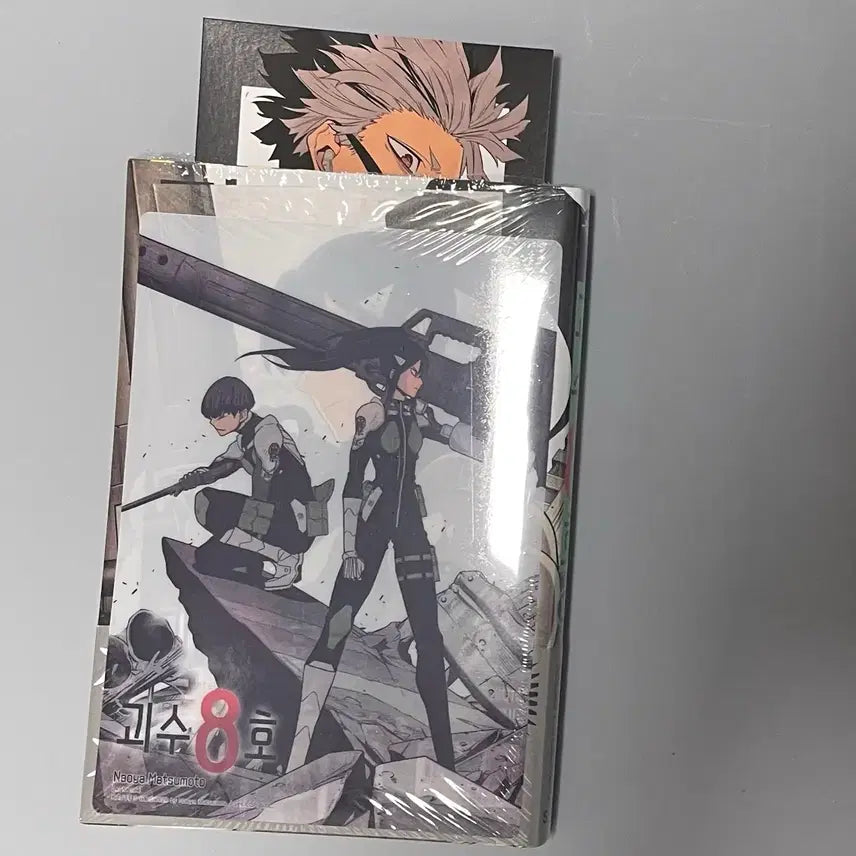 [BUNJANG] Kaiju No. 8 Volume 15 Limited Edition Manga with Special Narumi Bonus / 괴수 8호 15권 초판 트리플 특전 나루미 미개봉 만화책 굿즈 호시나